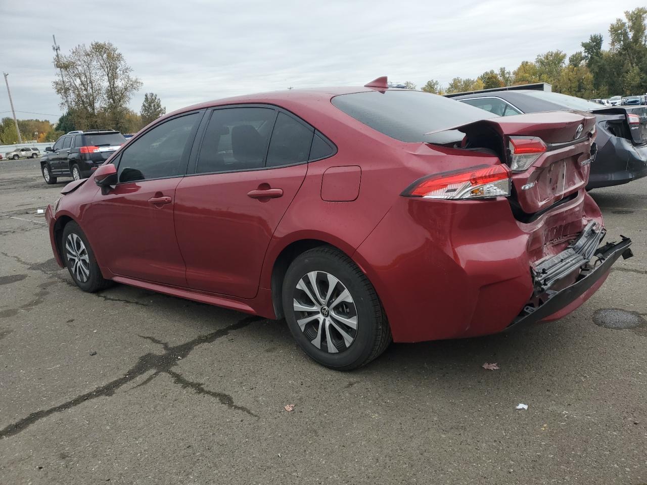 2022 TOYOTA COROLLA LE VIN:JTDEAMDE3NJ049873