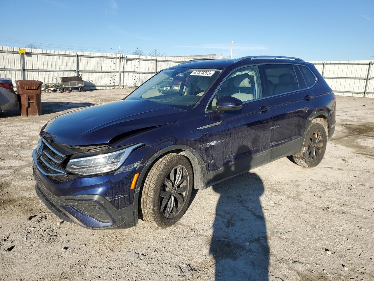 2022 VOLKSWAGEN TIGUAN SE VIN:3VV2B7AX7NM032814