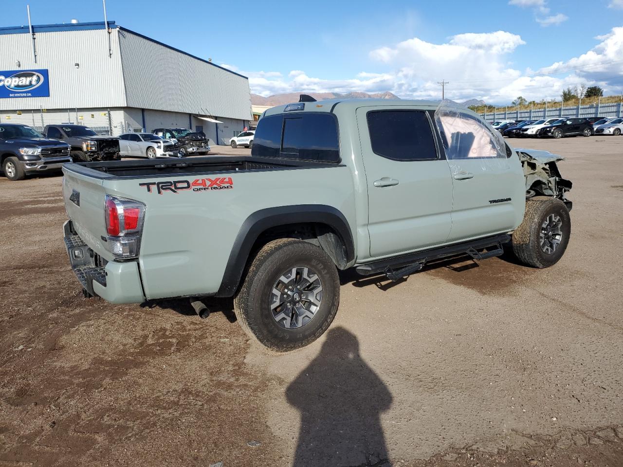 2022 TOYOTA TACOMA DOUBLE CAB VIN:3TMCZ5AN8NM498978