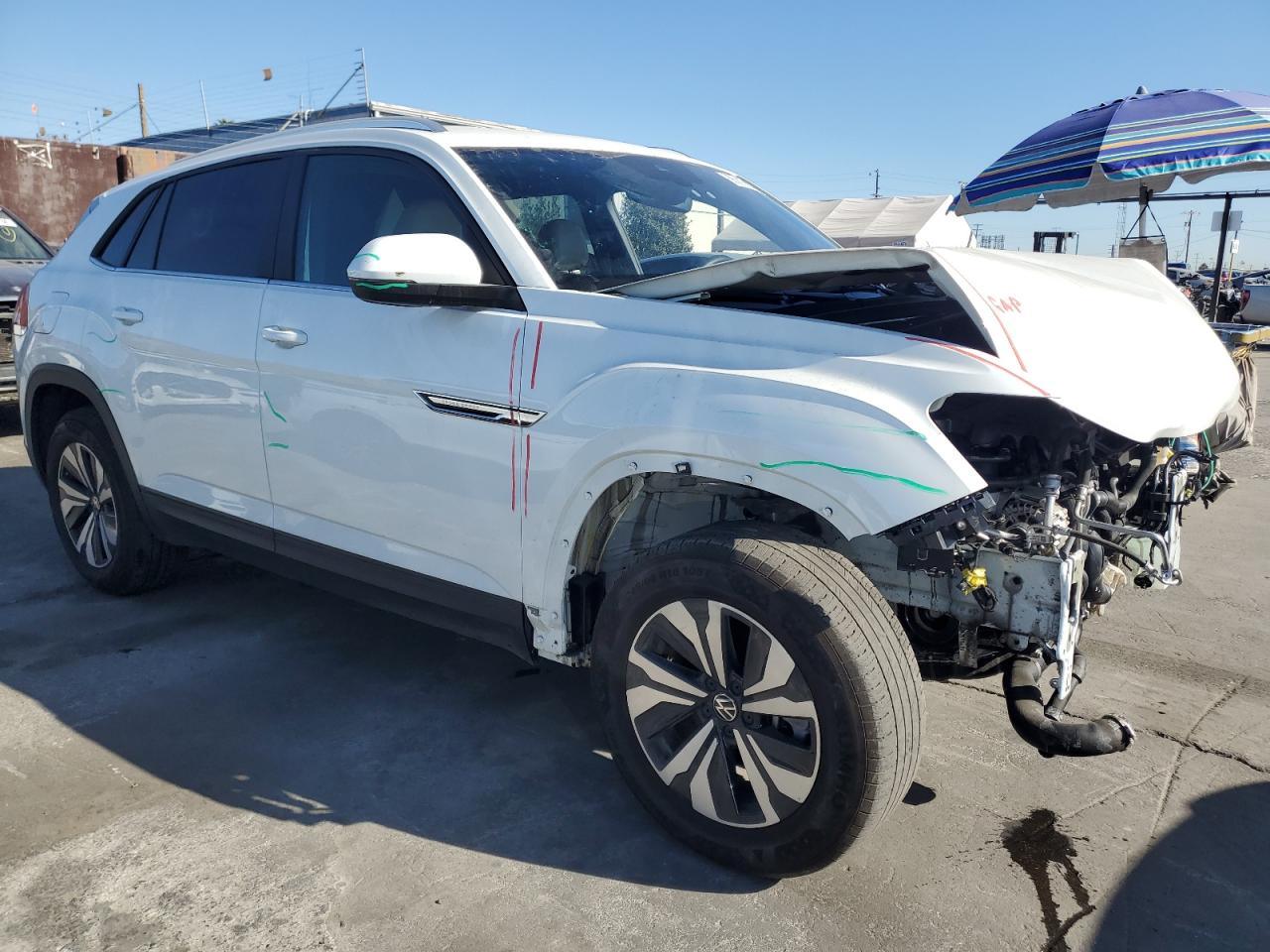 2024 VOLKSWAGEN ATLAS CROSS SPORT SE VIN:1V2DE2CA7RC214819