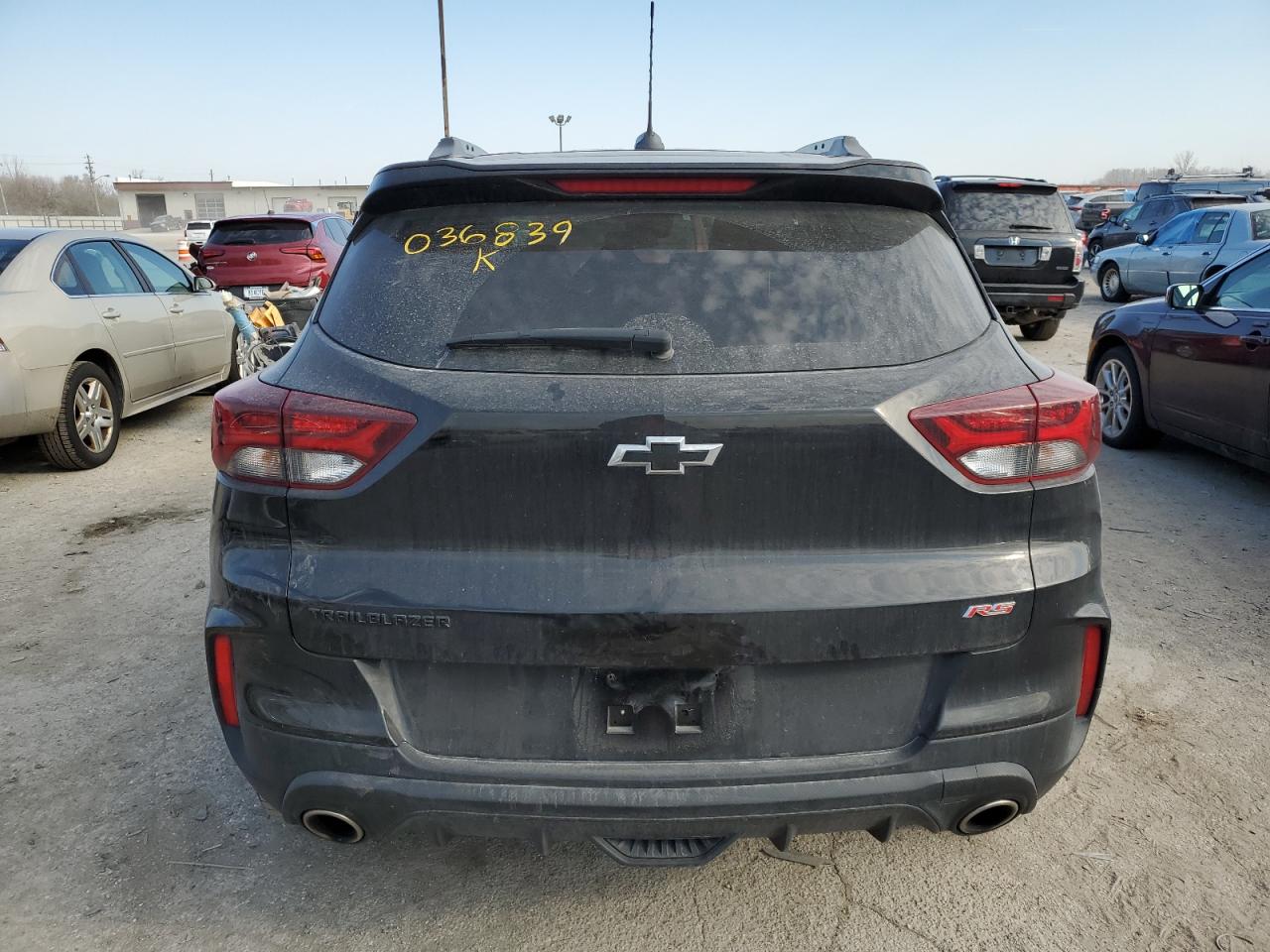 2022 CHEVROLET TRAILBLAZER RS VIN:KL79MTSLXNB036839