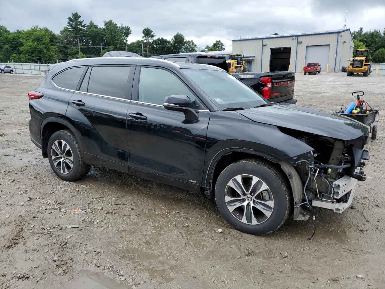 2023 TOYOTA HIGHLANDER HYBRID XLE VIN:5TDKBRCH0PS128383