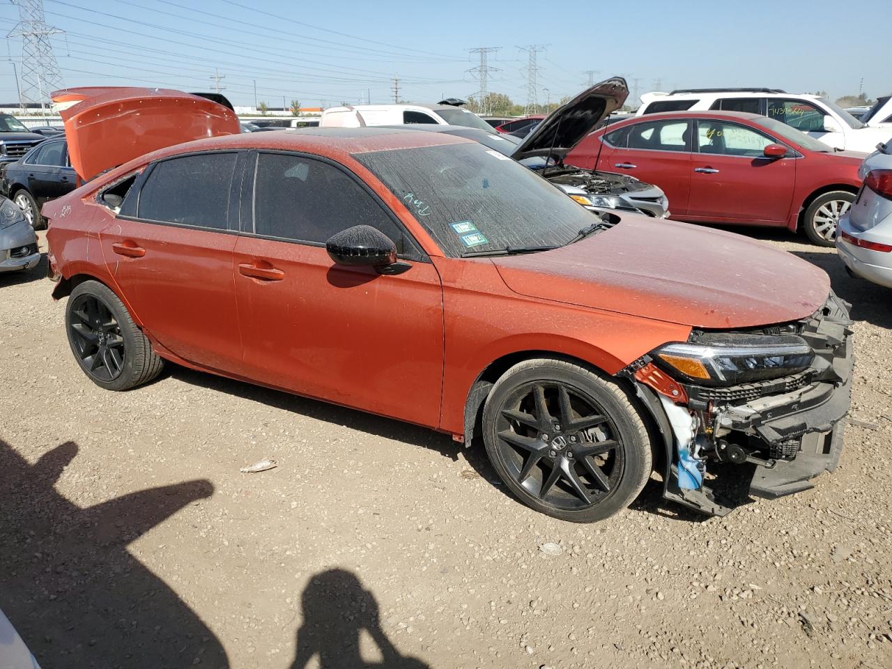 2022 HONDA CIVIC SI VIN:2HGFE1E56NH473881