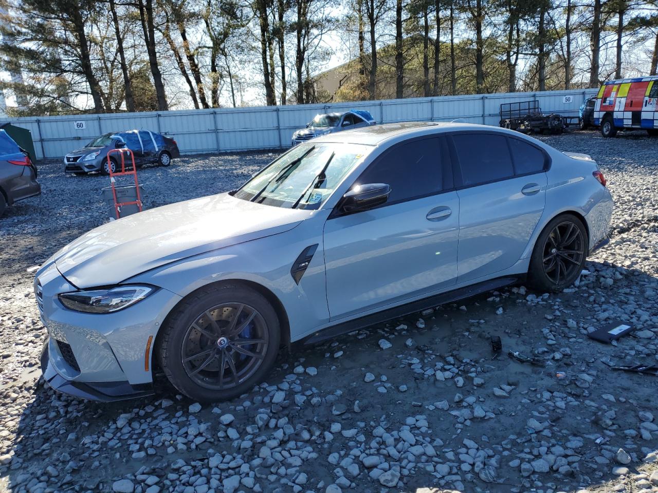 2022 BMW M3  VIN:WBS53AY00NFL69414