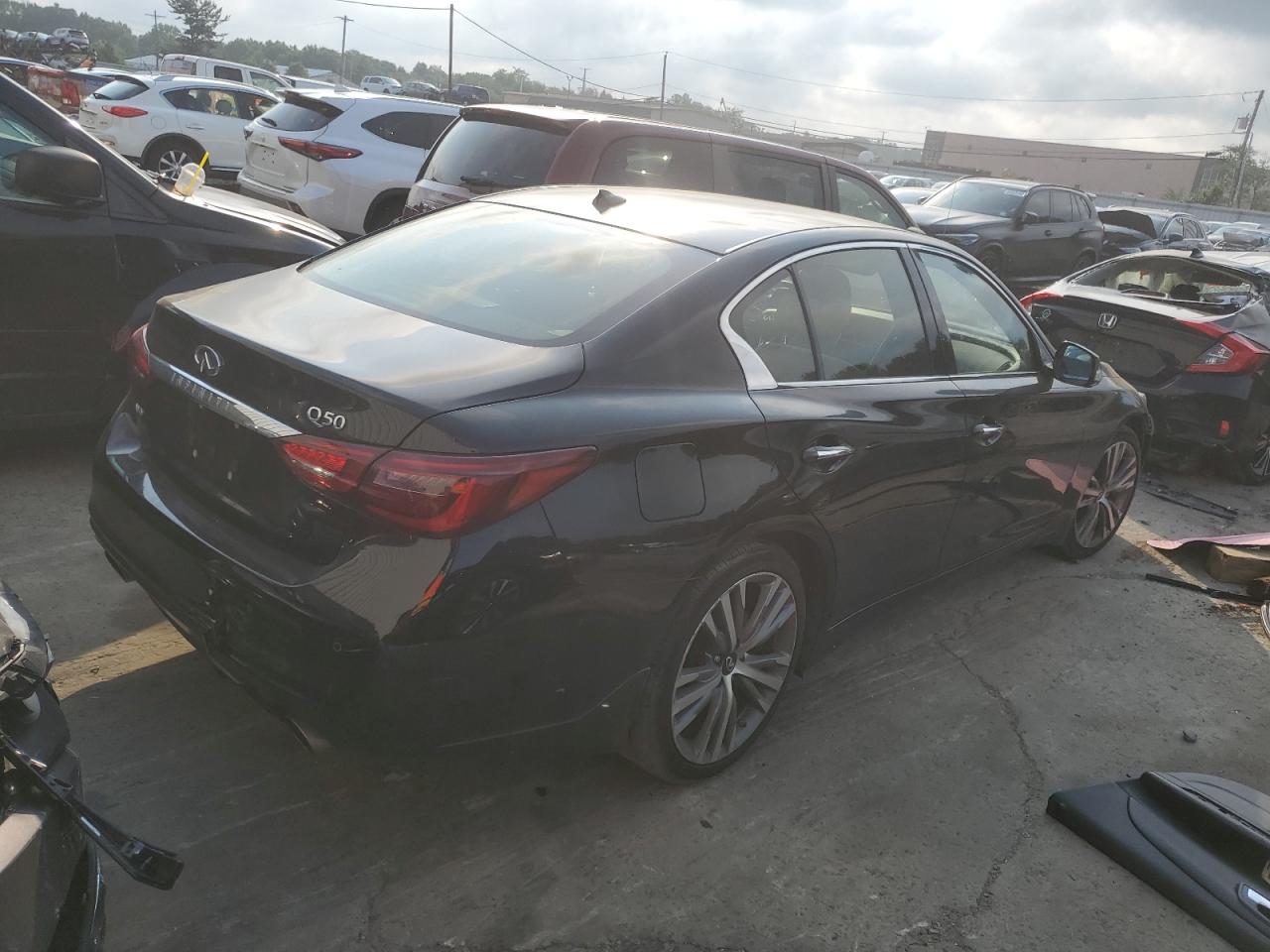 2022 INFINITI Q50 SENSORY VIN:JN1EV7CRXNM342648