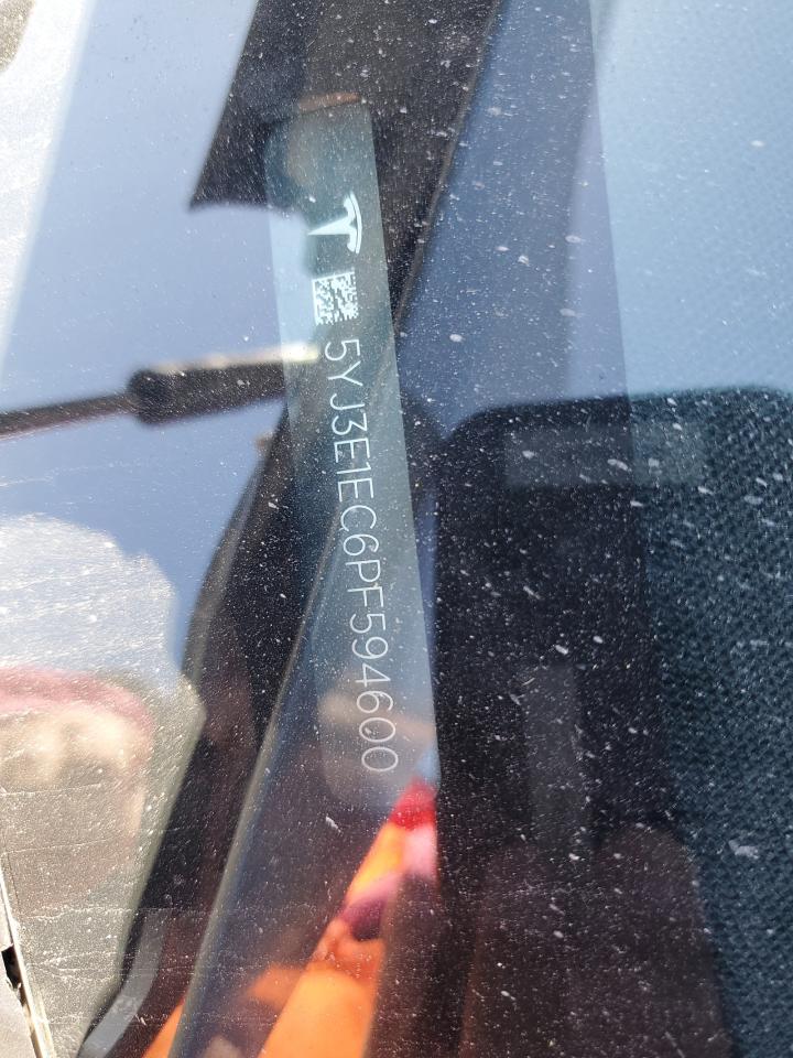 2023 TESLA MODEL 3  VIN:5YJ3E1EC6PF594600