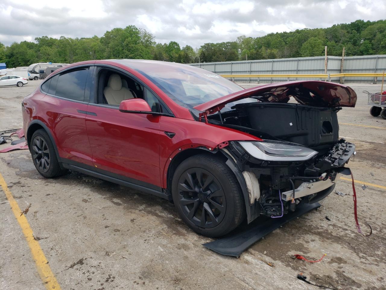 2023 TESLA MODEL X  VIN:7SAXCBE55PF397158