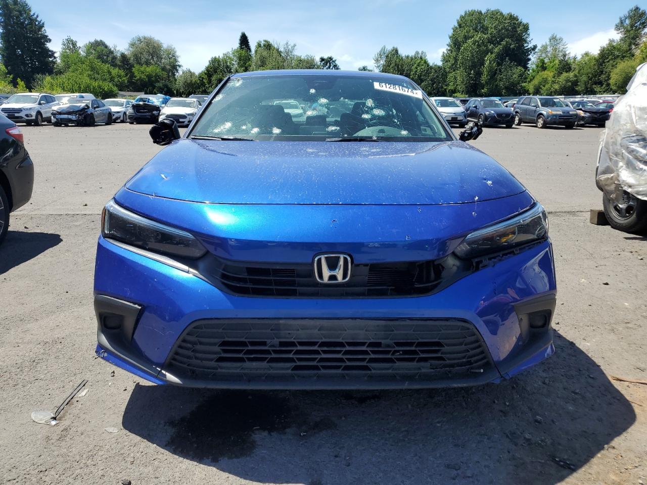 2022 HONDA CIVIC SPORT VIN:2HGFE2F56NH605512