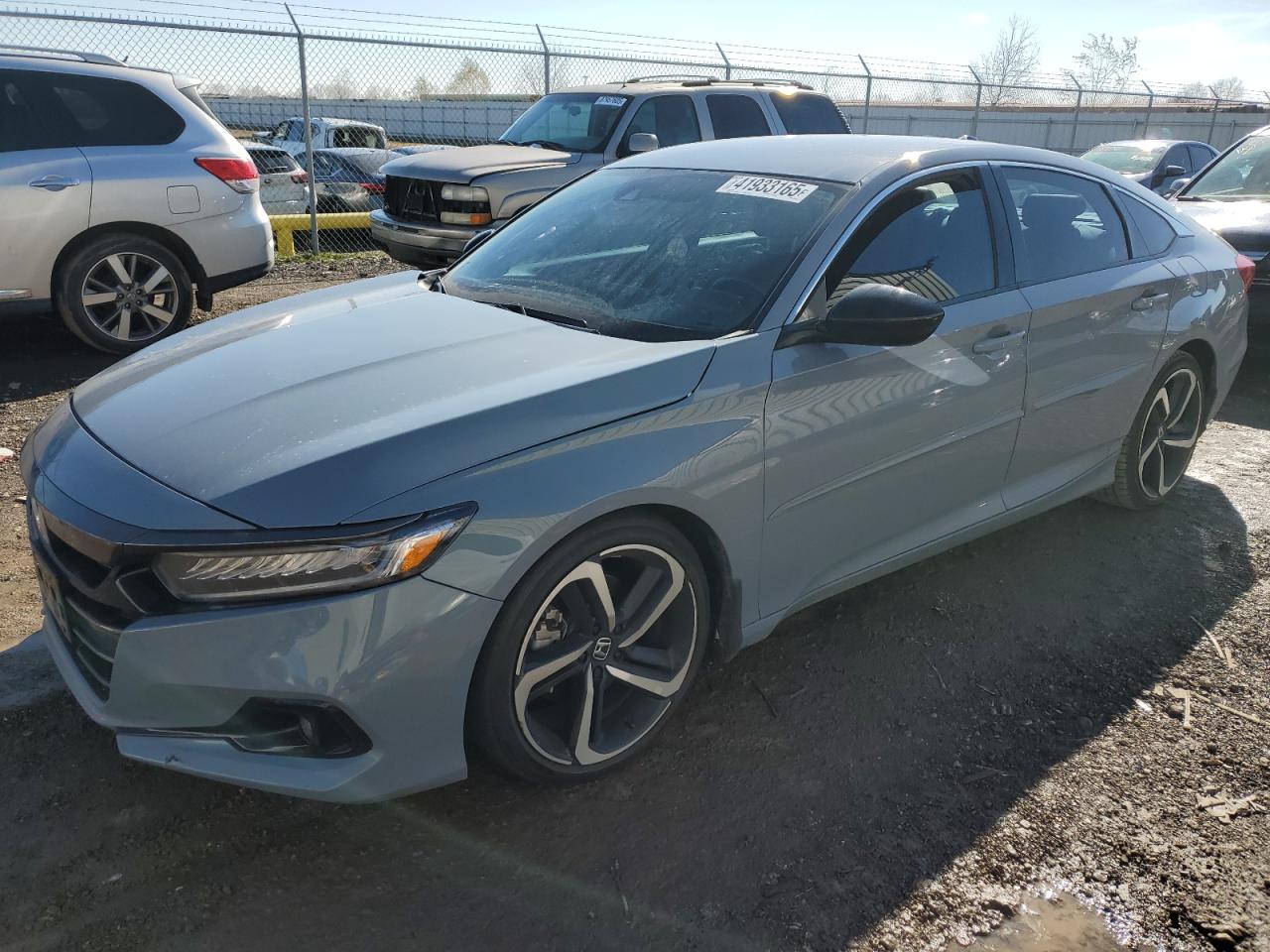 2022 HONDA ACCORD SPORT VIN:1HGCV1F35NA046920