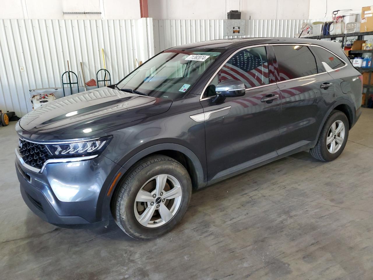 2022 KIA SORENTO LX VIN:5XYRG4LC3NG102135