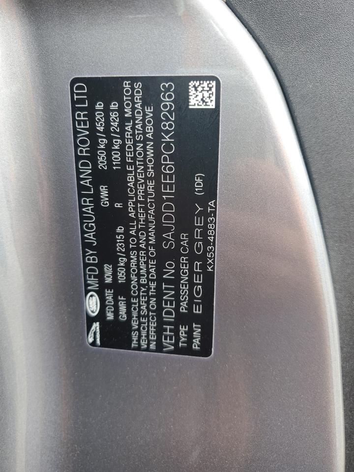 2023 JAGUAR F-TYPE  VIN:SAJDD1EE6PCK82963