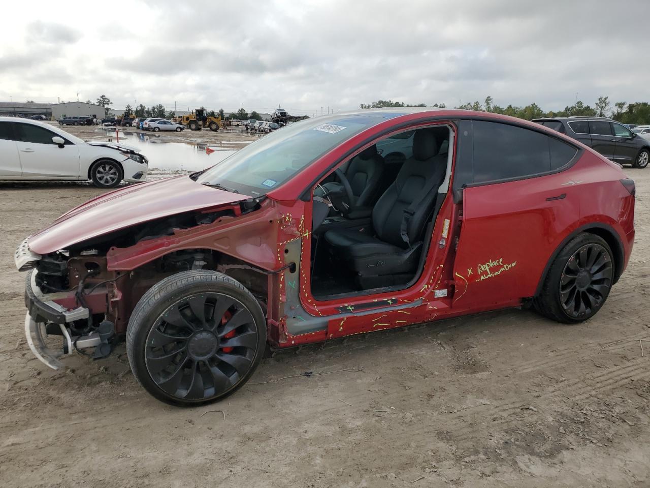 2022 TESLA MODEL Y  VIN:7SAYGDEF0NF468373