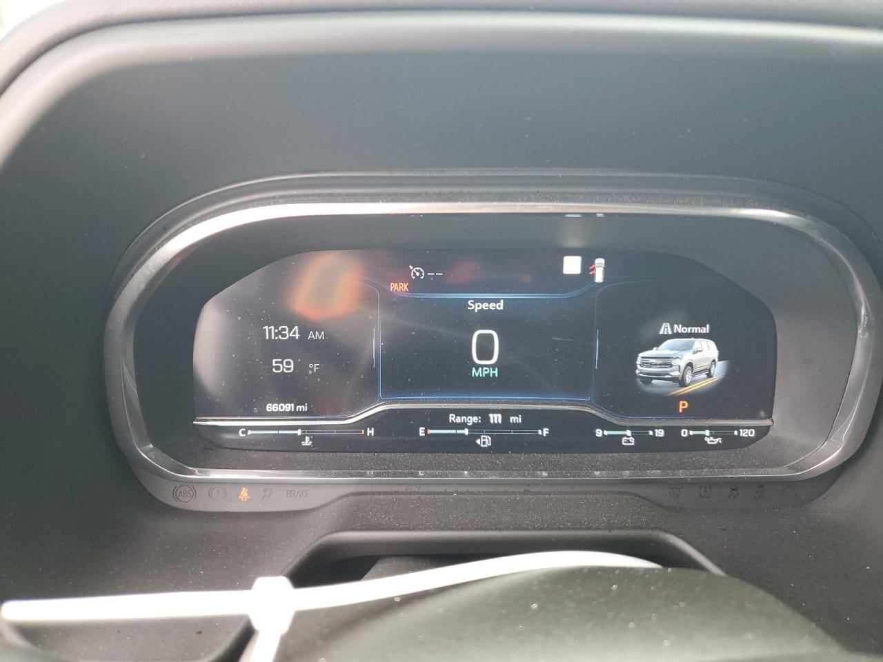 2022 CHEVROLET TAHOE C1500 RST VIN:1GNSCRKL9NR124760