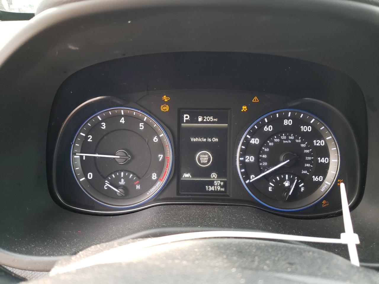 2022 HYUNDAI KONA SEL VIN:KM8K6CAB1NU829535