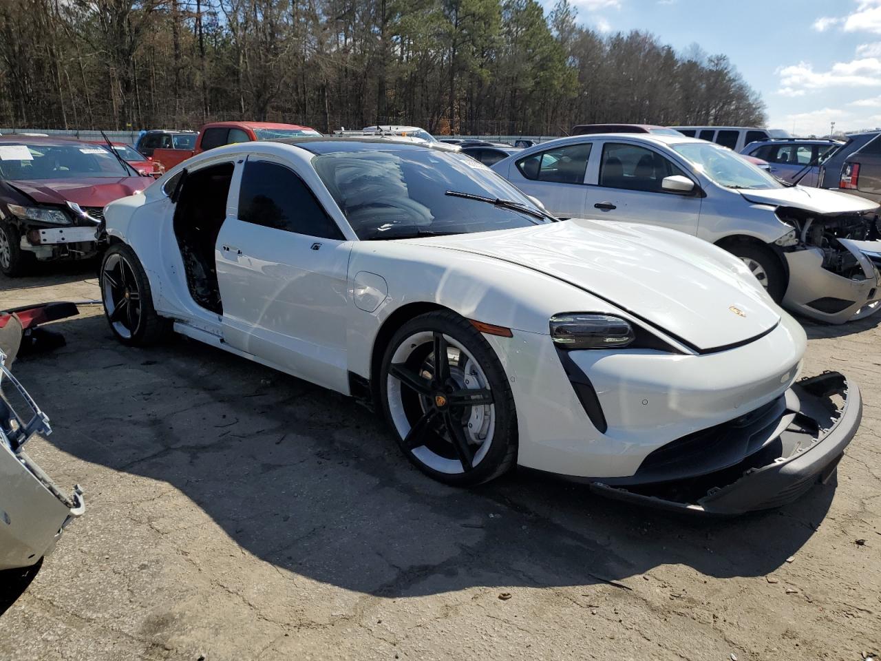 2022 PORSCHE TAYCAN 4S VIN:WP0AB2Y12NSA44345