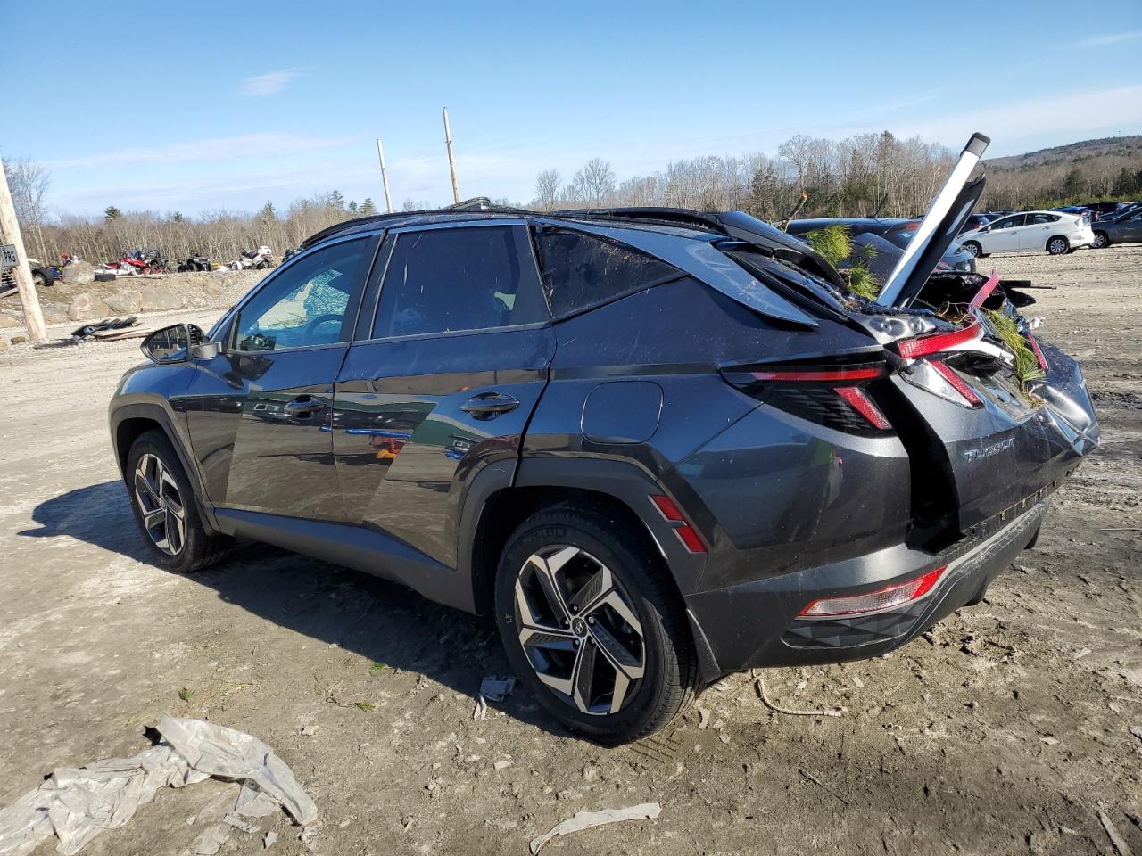 2022 HYUNDAI TUCSON SEL VIN:5NMJFCAE7NH068348