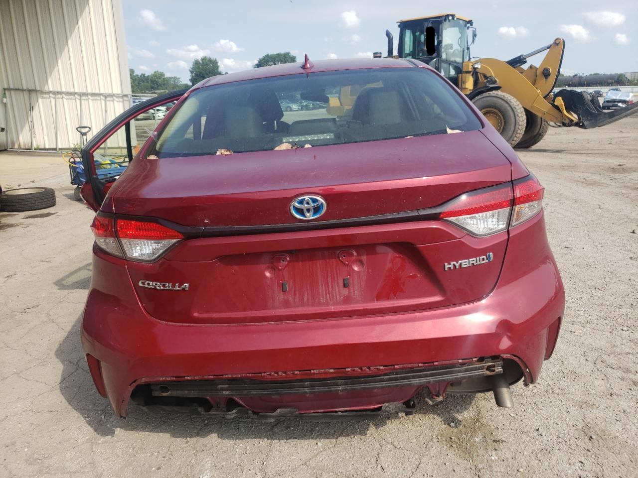 2022 TOYOTA COROLLA LE VIN:JTDEAMDE3NJ048304