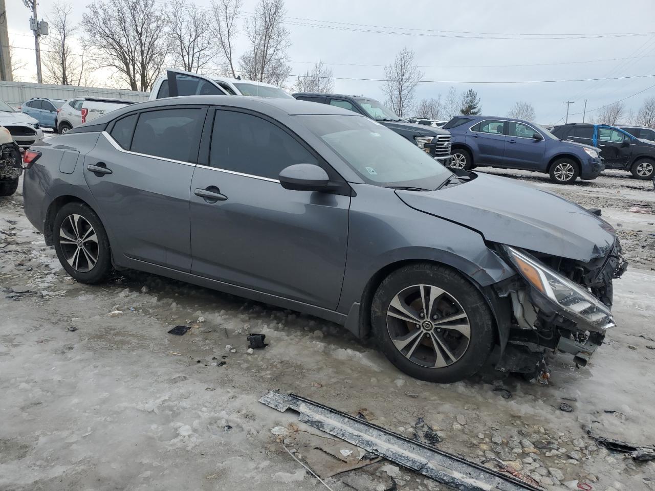 2022 NISSAN SENTRA SV VIN:3N1AB8CV2NY211057