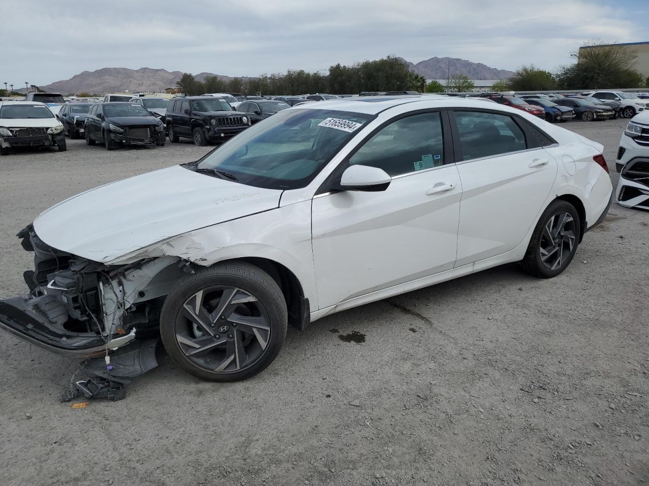 2024 HYUNDAI ELANTRA SEL VIN:KMHLS4DG3RU692553