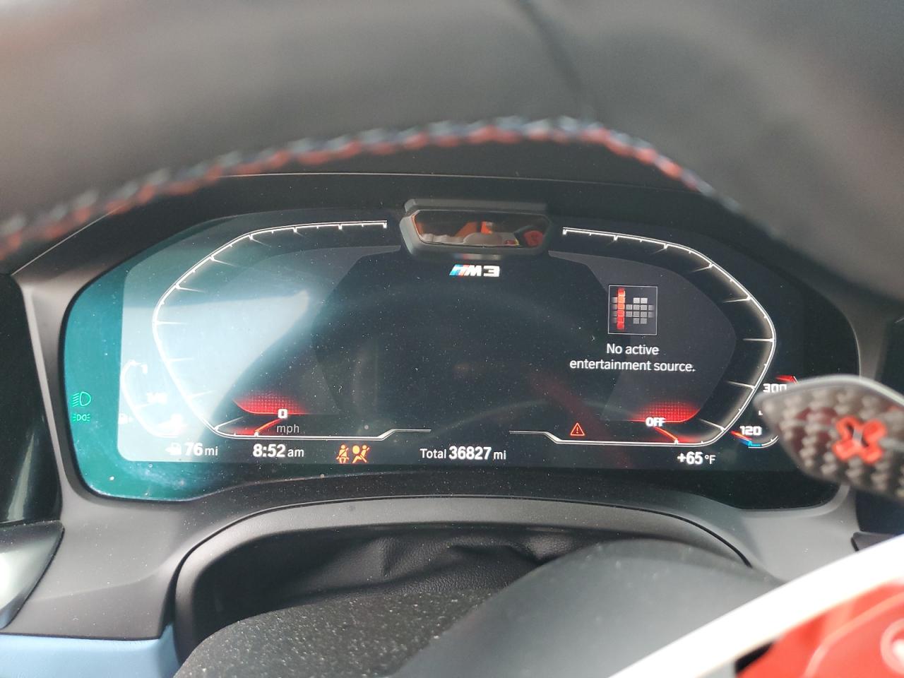 2022 BMW M3 COMPETITION VIN:WBS33AY06NFL98827