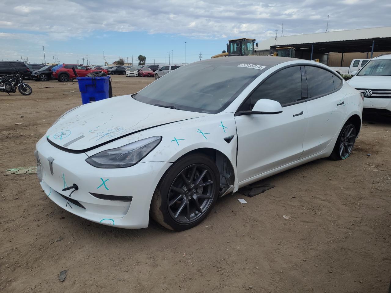 2023 TESLA MODEL 3  VIN:5YJ3E1EB9PF634210