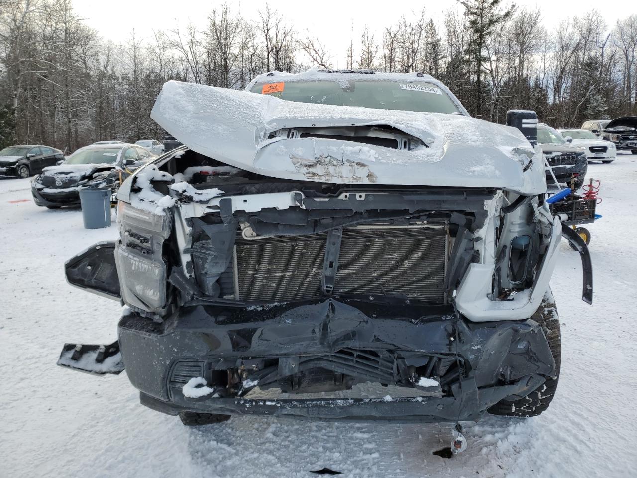 2022 CHEVROLET SILVERADO K2500 CUSTOM VIN:2GC4YME7XN1240191