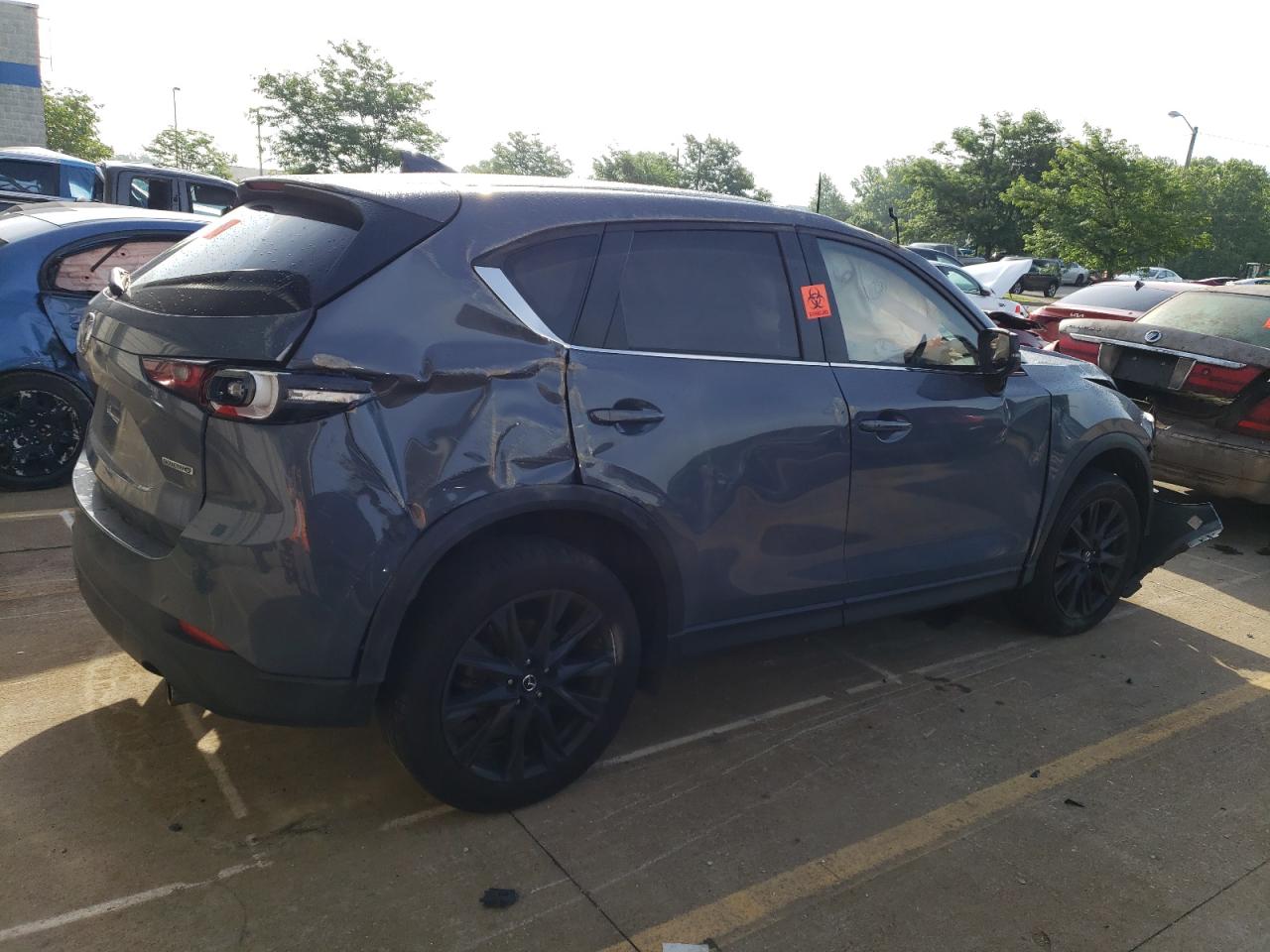 2022 MAZDA CX-5 PREFERRED VIN:JM3KFBCM3N1624756