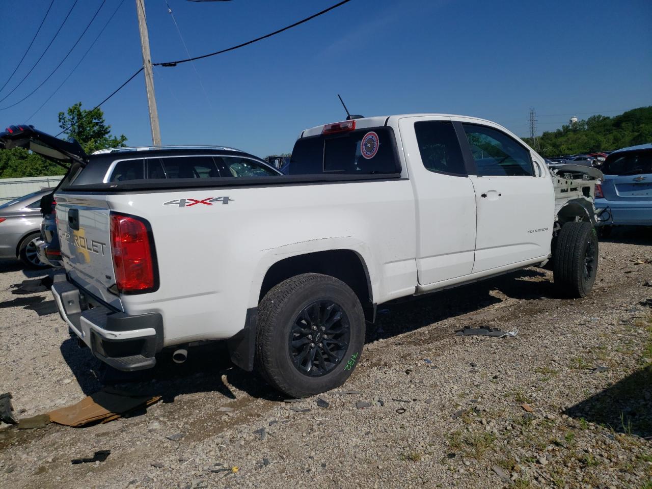 2022 CHEVROLET COLORADO LT VIN:1GCHTCEN6N1106308