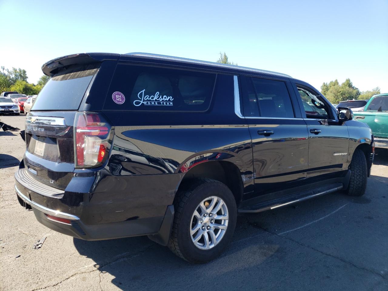 2022 CHEVROLET SUBURBAN K1500 LT VIN:1GNSKCKDXNR326340