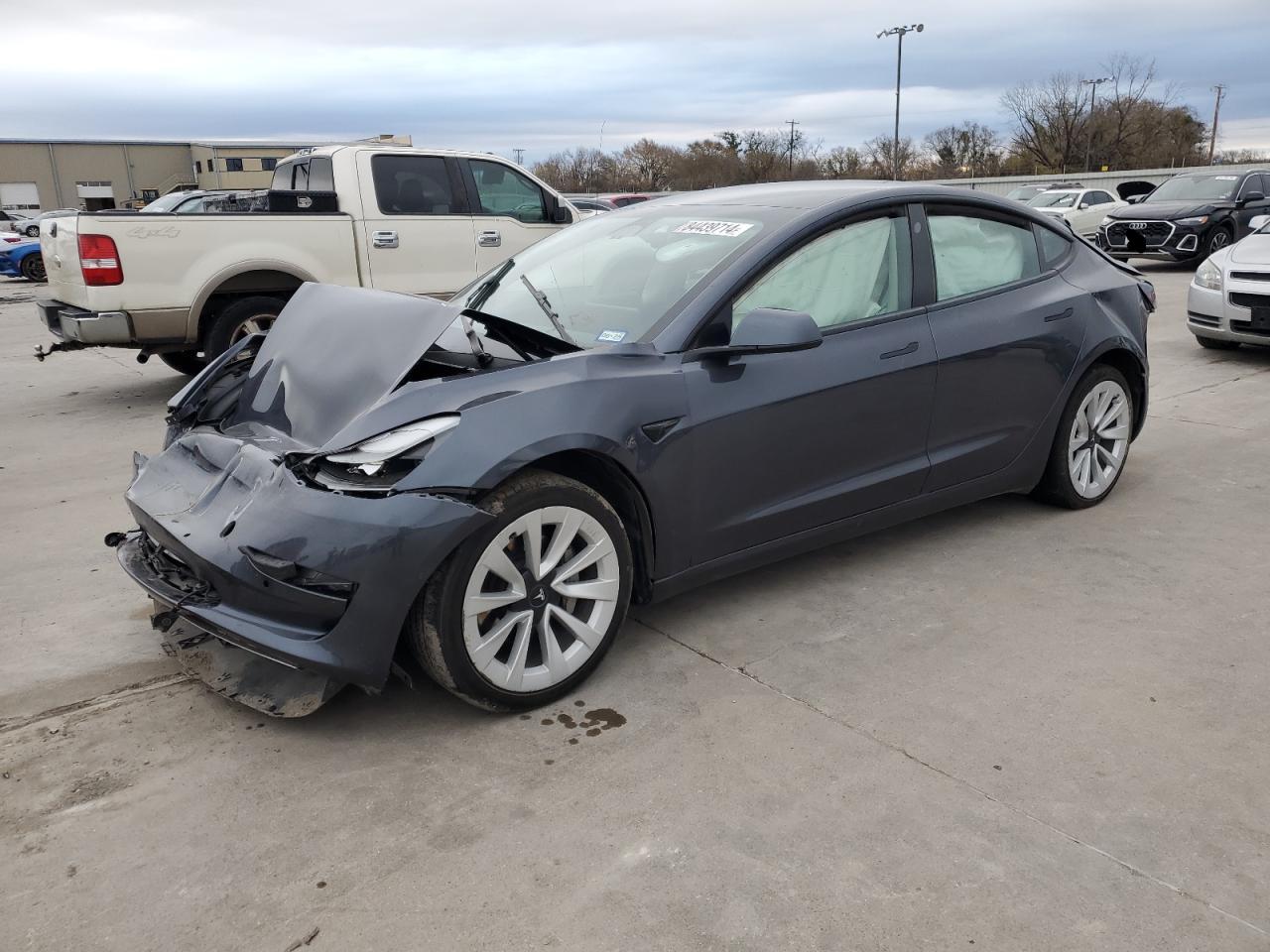 2022 TESLA MODEL 3  VIN:5YJ3E1EA1NF291395