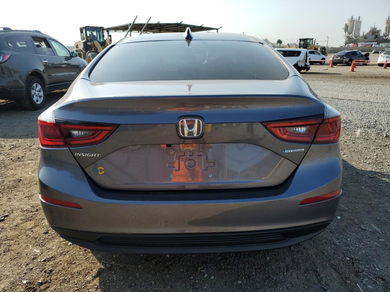 2022 HONDA INSIGHT EX VIN:19XZE4F50NE010707