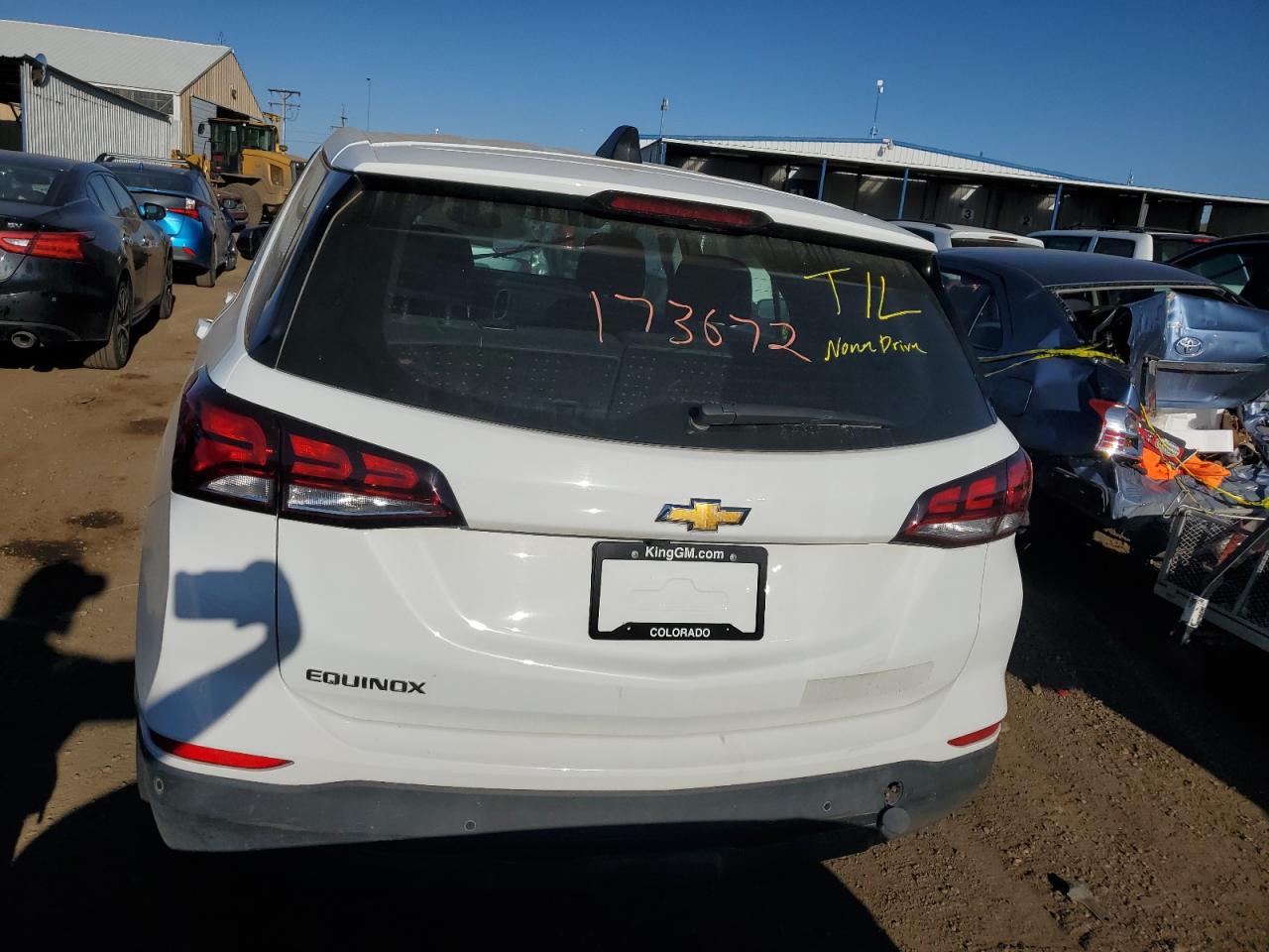 2022 CHEVROLET EQUINOX LS VIN:3GNAXFEV5NS183362