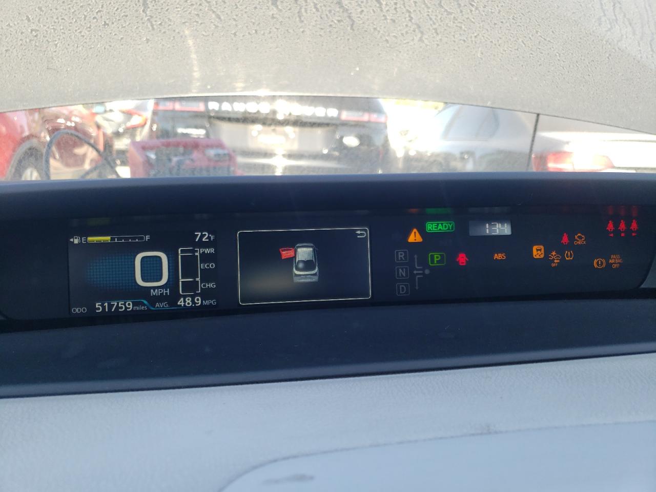 2022 TOYOTA PRIUS NIGHT SHADE VIN:JTDKAMFU1N3163723