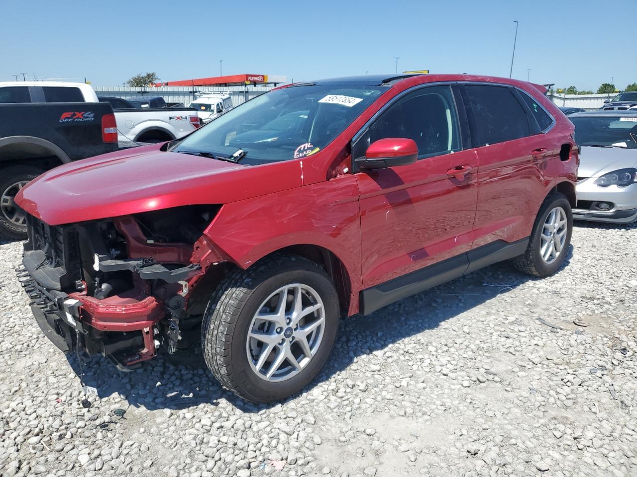 2022 FORD EDGE SEL VIN:2FMPK4J93NBA99024