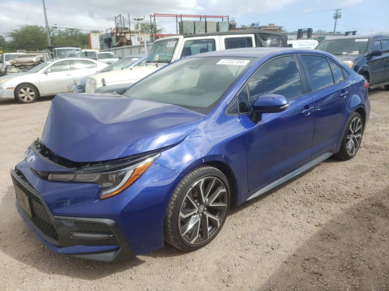 2022 TOYOTA COROLLA SE VIN:JTDS4MCE7NJ096397