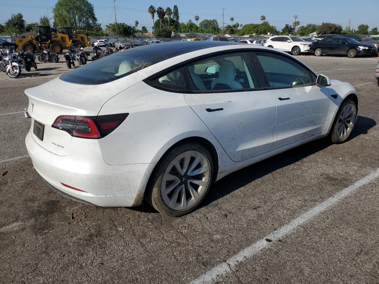 2022 TESLA MODEL 3  VIN:5YJ3E1EB8NF276384