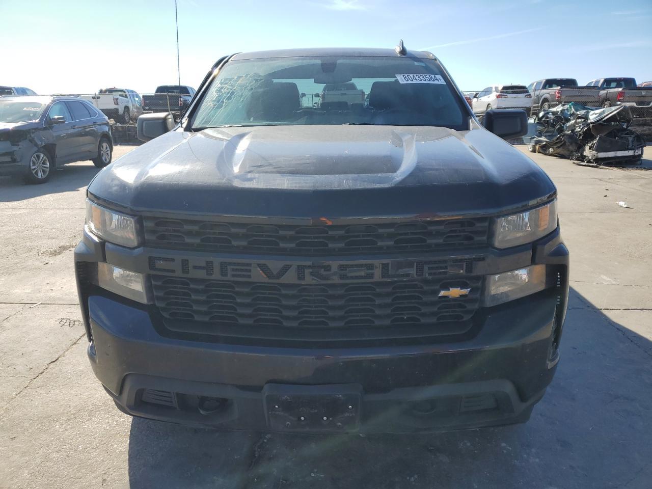 2022 CHEVROLET SILVERADO LTD C1500 CUSTOM VIN:3GCPWBEK1NG196570