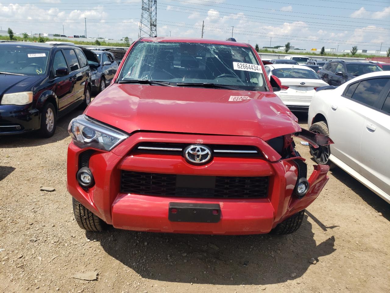 2023 TOYOTA 4RUNNER SR5 VIN:JTEEU5JR3P5302525