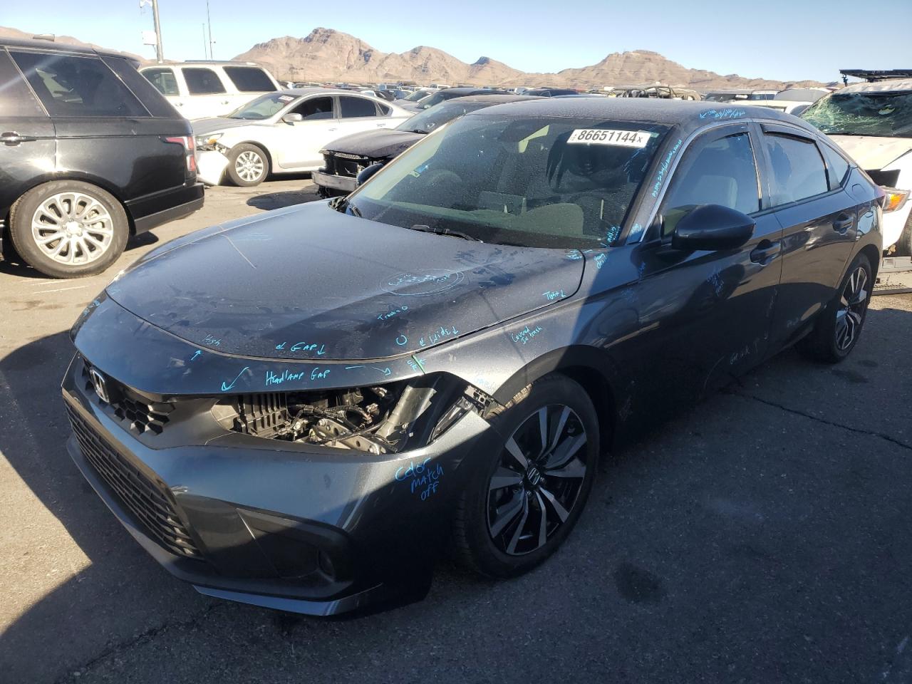 2023 HONDA CIVIC EXL VIN:19XFL1H72PE004237