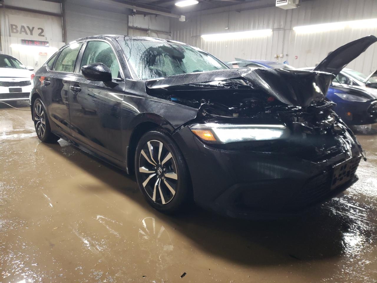 2022 HONDA CIVIC EX VIN:JHMFE1F7XNX003992
