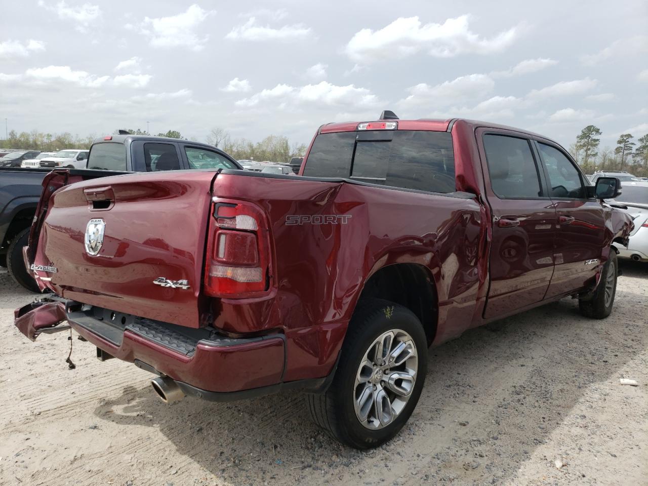 2023 RAM 1500 LARAMIE VIN:1C6SRFRT1PN526804