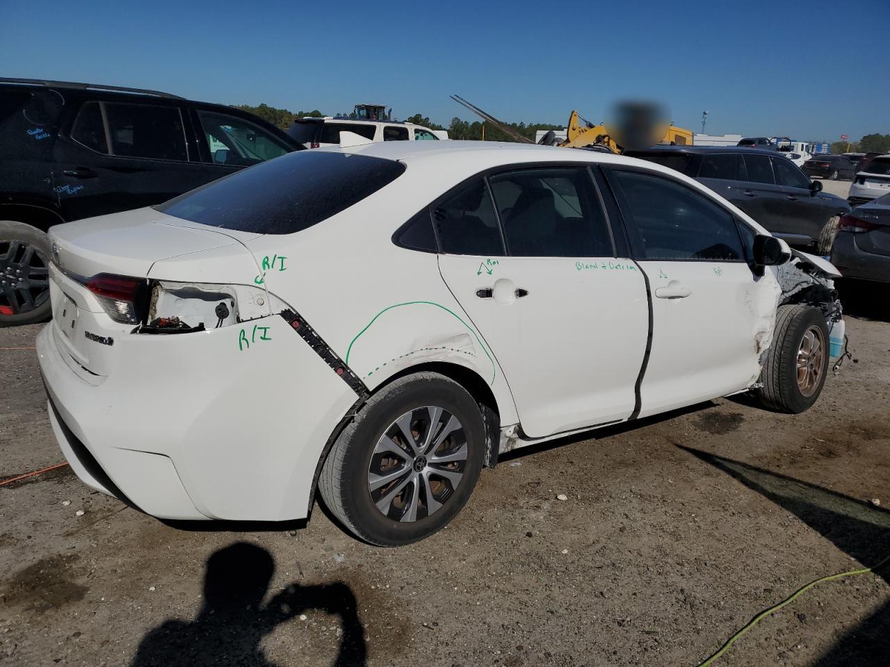 2022 TOYOTA COROLLA LE VIN:JTDEAMDE5N3010920
