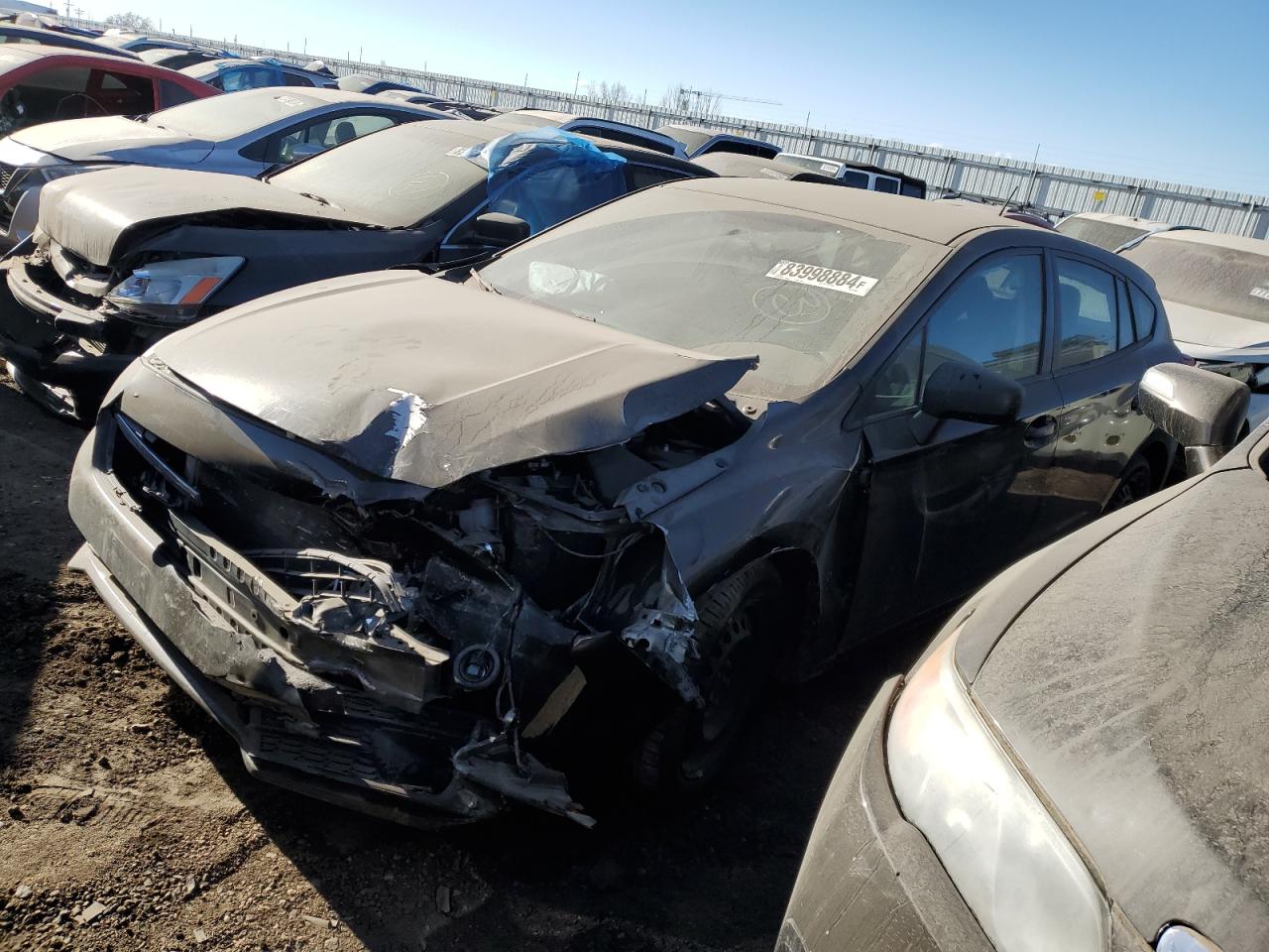 2022 SUBARU IMPREZA  VIN:4S3GTAB66N3710135