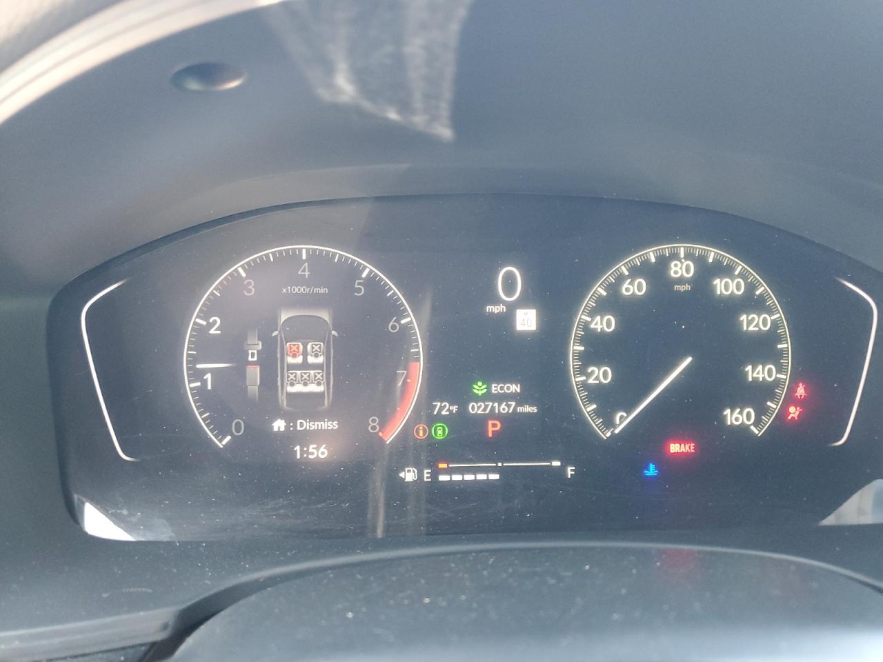 2022 HONDA CIVIC SPORT VIN:2HGFE2F56NH598058