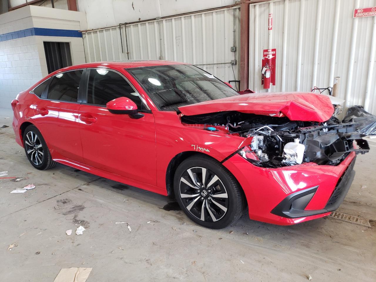 2023 HONDA CIVIC EX VIN:2HGFE1F78PH314458