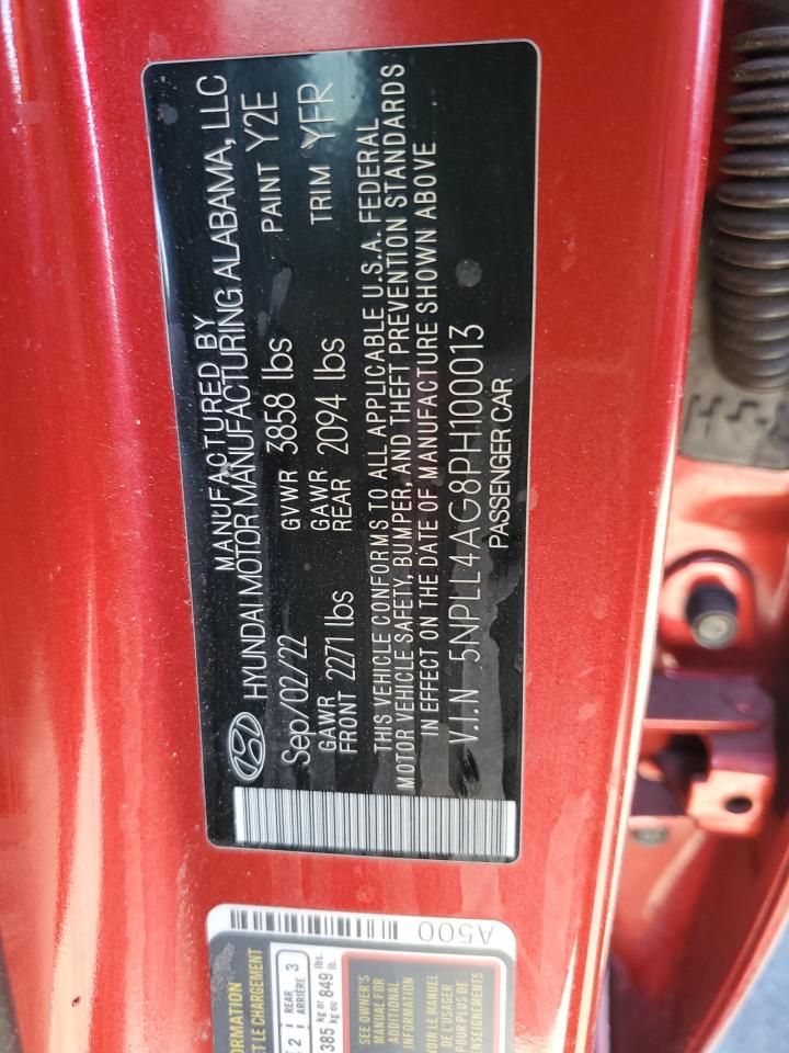 2023 HYUNDAI ELANTRA SE VIN:5NPLL4AG8PH100013