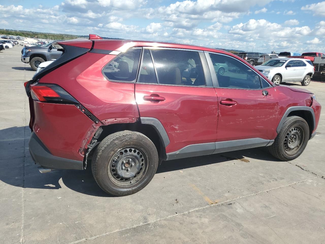 2022 TOYOTA RAV4 LE VIN:2T3H1RFV6NW192860