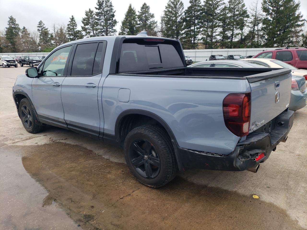 2022 HONDA RIDGELINE BLACK EDITION VIN:5FPYK3F89NB037138