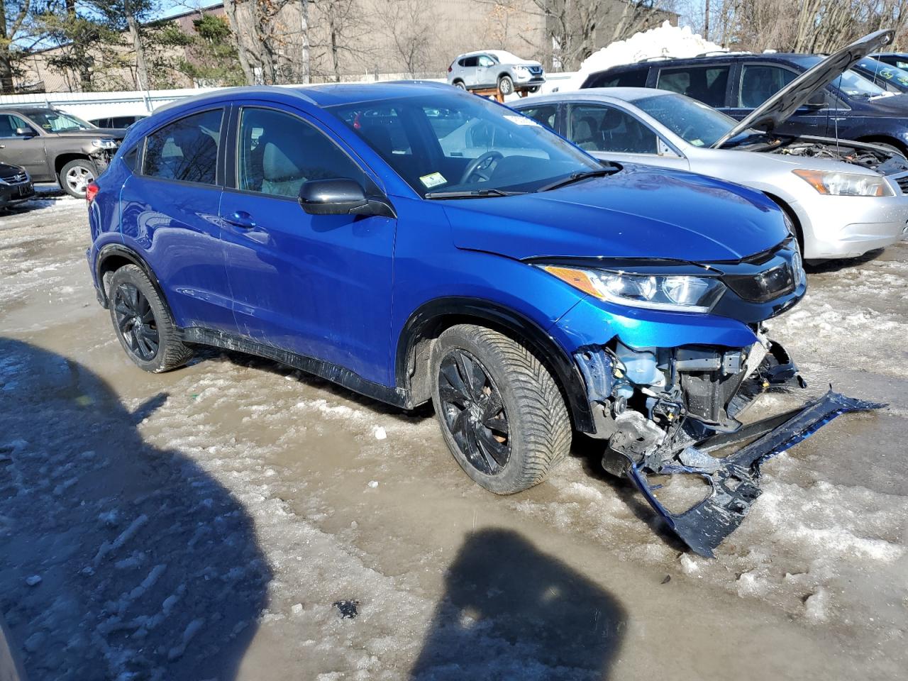 2022 HONDA HR-V SPORT VIN:3CZRU6H12NM710429