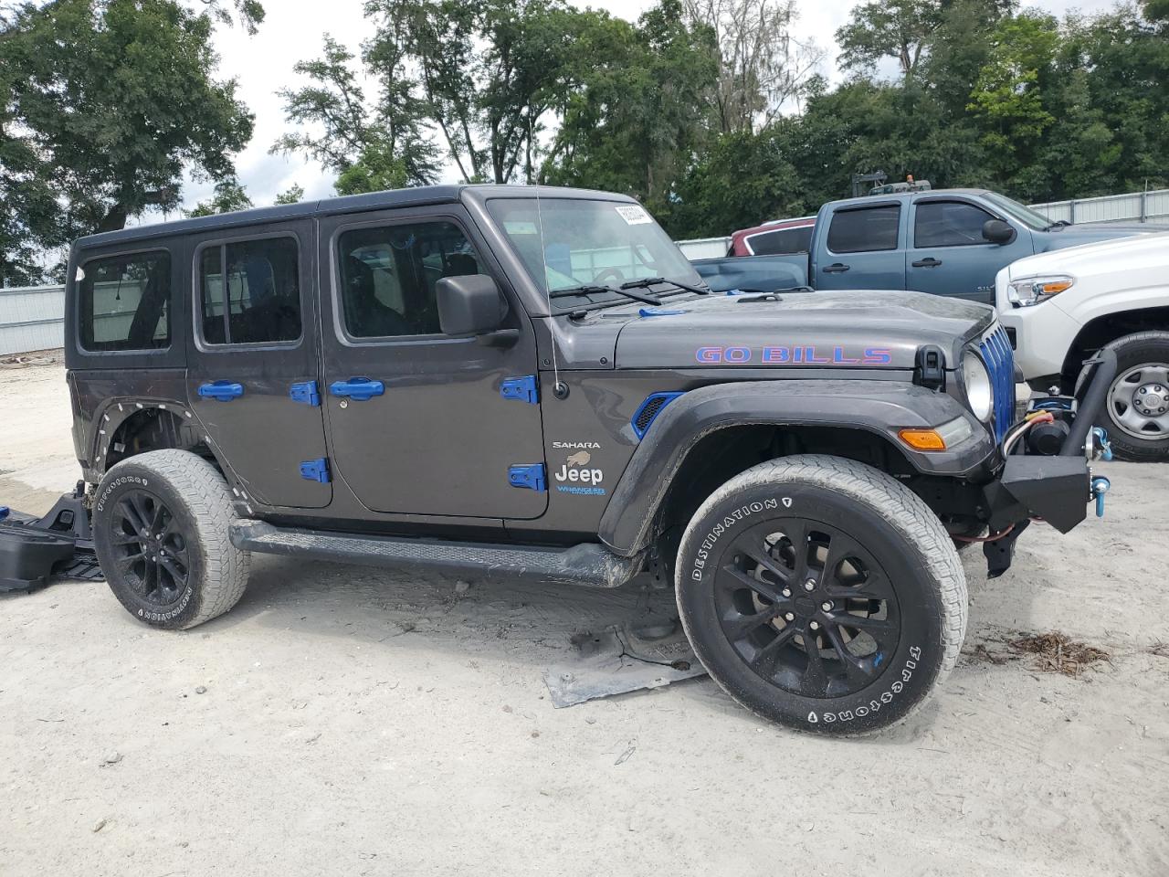 2022 JEEP WRANGLER UNLIMITED SAHARA 4XE VIN:1C4JJXP64NW274472